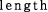 length